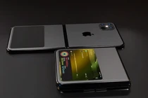 Ngắm iPhone 12 Flip đẹp không tì vết, nổi bật là camera "đục lỗ"