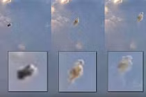 Kỳ quái đám mây lơ lửng trên núi lửa Mexico