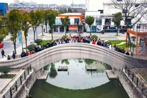 Cây cầu ứng dụng công nghệ in 3D lớn nhất thế giới tại Trung Quốc