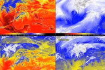 Ảnh Trái đất tuyệt đẹp nhìn từ vệ tinh Goes – 16