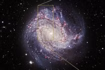 Sửng sốt lỗ đen bùng phát trong thiên hà xoắn ốc M83