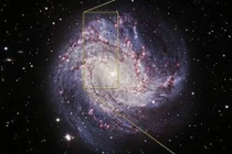 Sửng sốt lỗ đen bùng phát trong thiên hà xoắn ốc M83