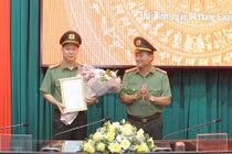 Giám đốc Công an Thái Bình được thăng hàm Đại tá