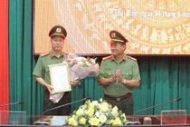 Giám đốc Công an Thái Bình được thăng hàm Đại tá