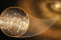 Phát hiện luồng bụi kim cương lấp lánh trong vũ trụ