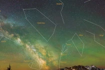 Ảnh độc: Thiên hà Milky Way giao lưu chòm sao “hàng xóm”