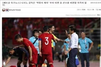 Báo Hàn Quốc nhận định chỉ trích Tiến Dũng của HLV Thái Lan 