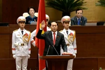 Ông Trần Đại Quang chính thức trở thành tân Chủ tịch nước 
