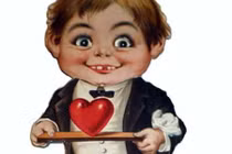 Độc đáo thiệp Valentine "có 1 không 2" thế kỷ trước