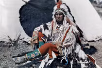 Kho ảnh màu hiếm có các bộ tộc thiểu số thế kỷ trước