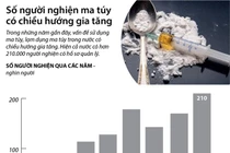 Infographics: Báo động tình trạng người nghiện ma túy ở Việt Nam
