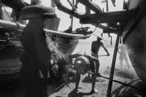 Ảnh hiếm về làng chài nghèo khổ ở Hong Kong năm 1952