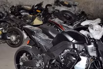 Hải Phòng bắt giữ lô 52 môtô PKL Honda nhập lậu