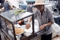 Hình độc về ẩm thực vỉa hè Sài Gòn năm 1966 - 1967