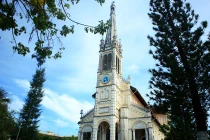 Ngắm nhà thờ đẹp như cổ tích bên sông nước Cửu Long