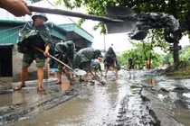 31.000 bộ đội ứng chiến đợt mưa lũ mới ở miền Bắc