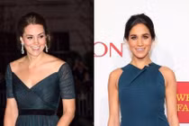10 lần đụng phong cách của công nương Kate Middleton và Meghan Markle