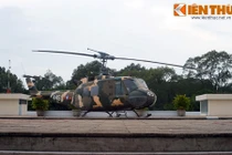 Soi chiếc trực thăng của Tổng thống Thiệu ở Dinh Độc Lập 