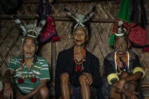 Chuyện kinh dị về bộ tộc diễu đầu người quanh làng