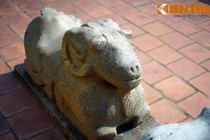 Tận mục con cừu đá cực lạ trong chùa cổ Bắc Ninh 