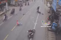 Lao từ ngõ ra như “tên bắn”, nam thanh niên gây tai nạn thảm khốc