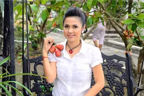 Nhà vườn "hoành tráng" của người đẹp Tây Đô Việt Trinh