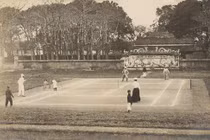 Loạt hình cực độc về môn tennis ở Việt Nam xưa