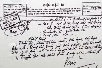 Bút tích quý giá của Đại tướng Võ Nguyên Giáp