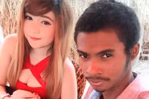 Chàng trai đen nhẻm có vợ hot girl: Tôi nghèo, cô ấy giàu