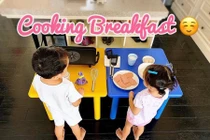 Chồng Tăng Thanh Hà lần đầu chia sẻ ảnh 2 con rõ nét