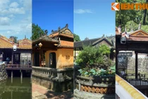 Chiêm ngưỡng bộ tứ nhà thủy tạ cổ nổi tiếng nhất Việt Nam