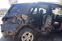 Tạm giữ tài xế xe khách tông ôtô 7 chỗ ở Thanh Hóa