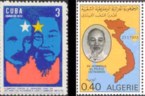 Những bộ tem quốc tế về Bác Hồ và ngày Quốc khánh 2/9