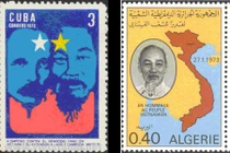 Những bộ tem quốc tế về Bác Hồ và ngày Quốc khánh 2/9