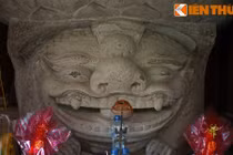 Cận cảnh sử tử đá nghìn tuổi độc đáo nhất Việt Nam