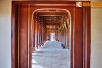 Soi hệ thống hành lang khủng mới khôi phục ở Tử Cấm Thành Huế