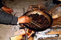 Lên Tả Phìn ăn… thịt chuột rừng gác bếp