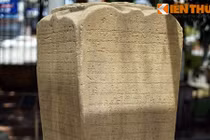 Bộ sưu tập bia đá Chăm cổ hoành tráng giữa Hà Nội