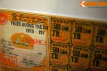 Bồi hối ngắm bộ sưu tập tem phiếu thời bao cấp cực độc