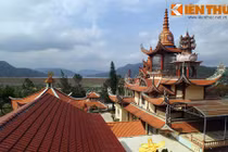 Ngỡ ngàng ngắm ngôi chùa tuyệt đẹp bên hồ Đa Nhim 