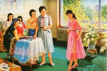 Những bức tranh đẹp mê mẩn về phụ nữ Triều Tiên