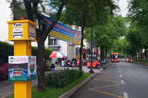 Bến đón taxi cố định ở TPHCM "ế sưng" ngày đầu thí điểm