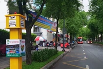 Bến đón taxi cố định ở TPHCM "ế sưng" ngày đầu thí điểm