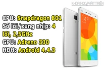 Khám phá điện thoại Xiaomi Mi 4 cấu hình mạnh giá siêu rẻ
