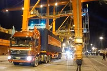 Cảng Hải Phòng đón mã hàng đầu tiên năm 2019