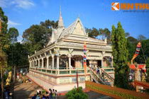 Ngôi chùa “bát đĩa” có 1-0-2 của người Khmer ở Việt Nam