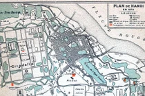 Những tấm bản đồ cổ cực hiếm của Hà Nội (1)