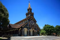 Cận cảnh kiệt tác kiến trúc nhà thờ gỗ ở Tây Nguyên