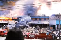Tận mục vụ cháy chợ Cầu Ông Lãnh ở Sài Gòn năm 1971