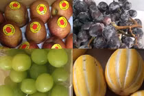 Ăn chảnh hàng ngoại: Tranh mua táo héo, nho rụng, dưa sứt vỏ